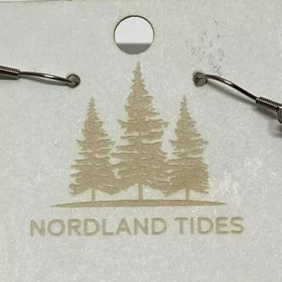 Nordland Tides Earrings Dangle/Drop Style Acrylic Teardrops Fashion Jewelry NWT - Picture 5 of 8